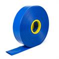 PVC slang plat supreme met twee slangklemmen DN=70mm (L=50m)