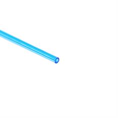 PVC transparant blauw 4x7mm (rol 25 meter)