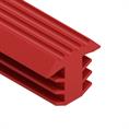 PVC Trapprofiel -traptrede infraisprofiel 25 mtr rood