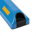 PVC wielstopper blauw LxBxH=540x150x101mm