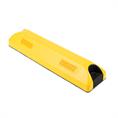 PVC wielstopper geel LxBxH=540x150x101mm