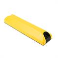PVC wielstopper geel LxBxH=540x150x101mm