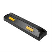 PVC wielstopper zwart LxBxH=540x150x101mm