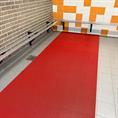 Rastermat rood 500x120cm