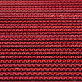 Rastermat zwart/rood klein 200x120cm