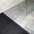 Roostermat zwart (LxB=10x0,6m)