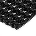 Roostermat zwart (LxB=10x0,6m)
