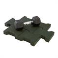 Rubber klinkers donkergroen 20x16,5x4,3cm