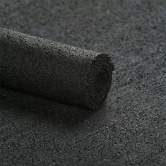 Rubber ondervloer asfaltlook 10mm (LxB=10x1m)