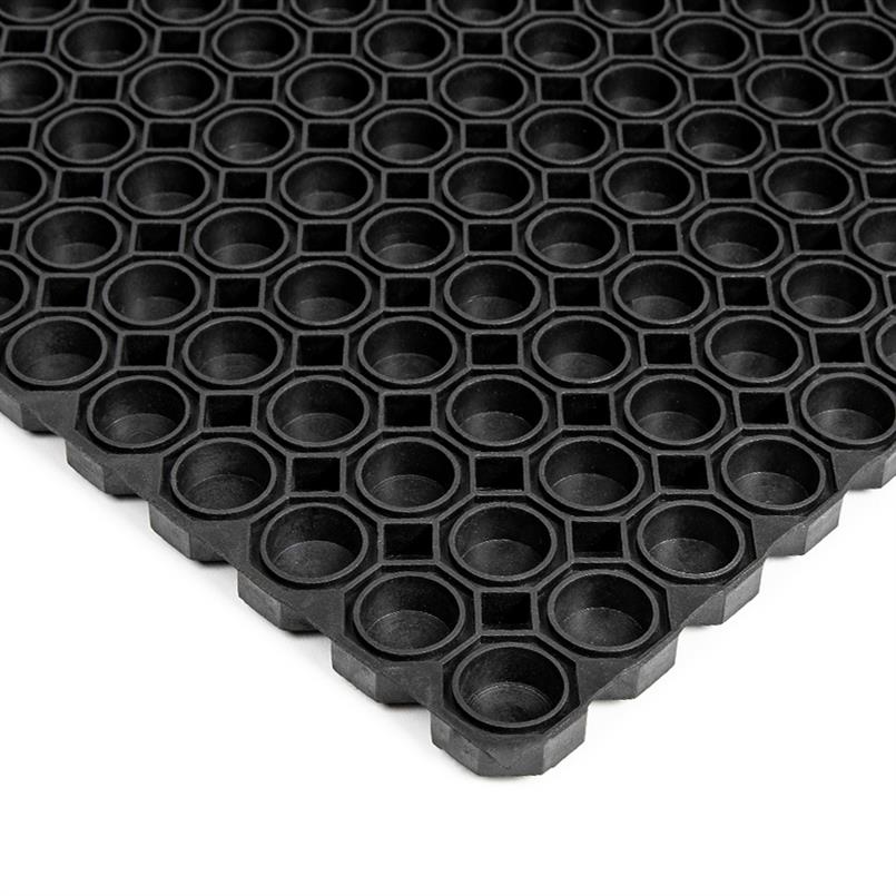 Rubber ringmat gesloten HD 1000x1000x22mm