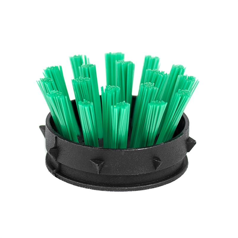 Rubber ringmat inzetborstels groen (set 10 stuks)