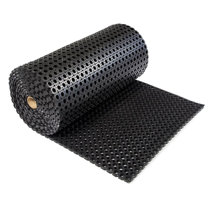 Rubber ringmat op rol open 13mm HD (LxB=9,24x1m)