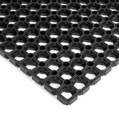 Rubber ringmat open 1000x1000x22mm