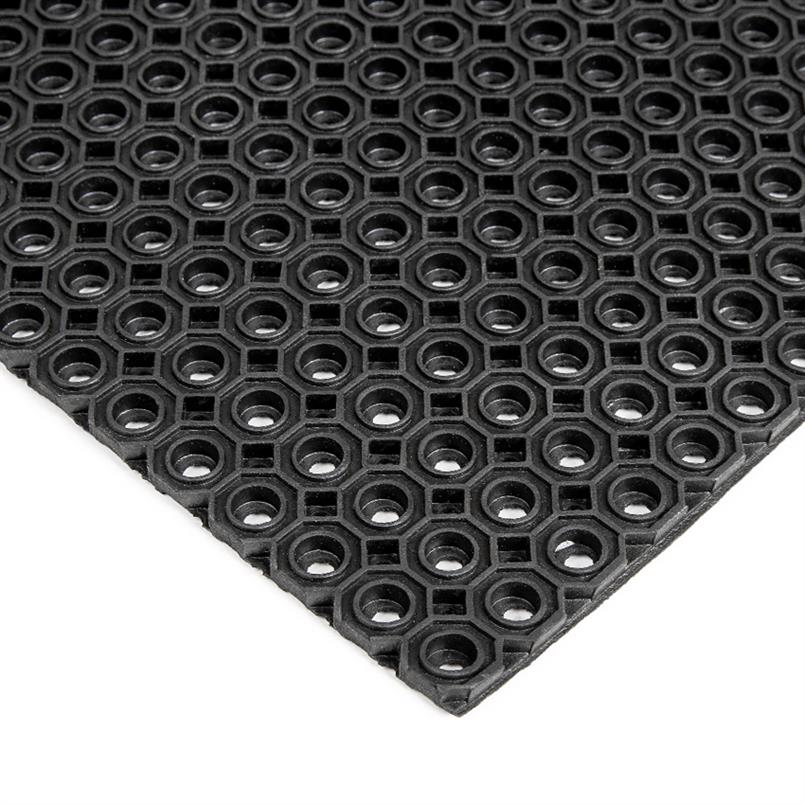 Rubber ringmat open dun HD 1000x500x13mm