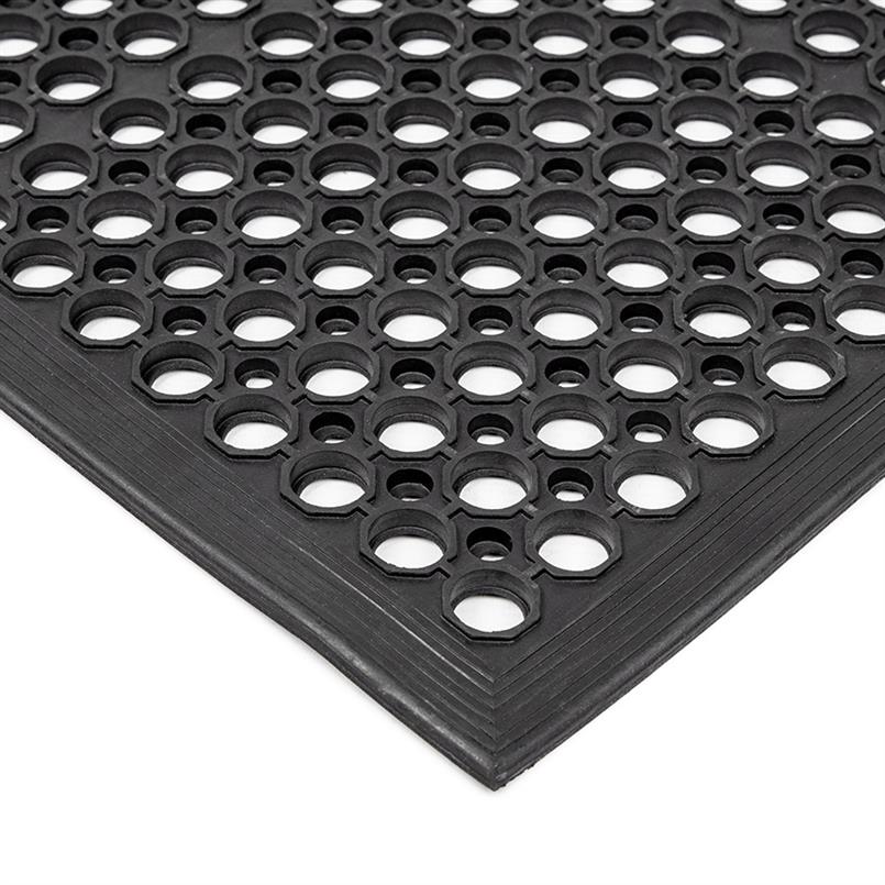 Rubber ringmat open XXL rondom rand 10300x900x12mm