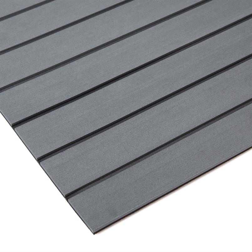 Rubbermagazijn Eva foam teak donkergrijs/zwart 2400x1200x6mm