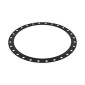 SBR flenspakking 1230x1160x1032x3mm 28x36mm DN1000