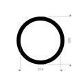 SBR flenspakking 328x274x3mm DN250