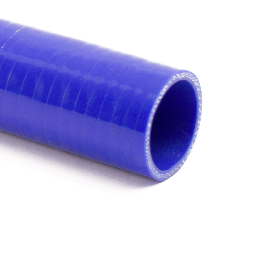 Siliconen slang blauw DN=40mm L=1000mm - slangen recht - Siliconen slangen Rubbermagazijn
