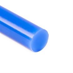 Siliconen snoer blauw D=4mm
