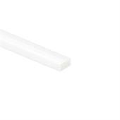 Siliconen spons rubbersnoer wit BxH= 15x8mm (L=50m)