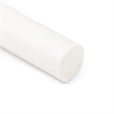 Siliconen spons snoer wit D=4mm (rol 10 meter)