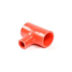 Siliconen T-stuk rood DN=63mm