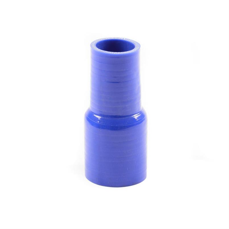 Siliconen verloopstuk blauw DN=35/25mm L=127mm