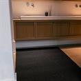 Spaghettimat zwart 15mm (LxB=5x1,2m)