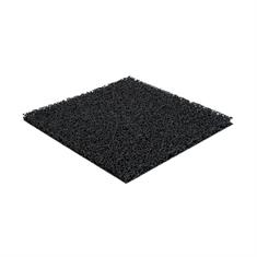 Spaghettimat zwart 15mm (LxB=5x1,2m)