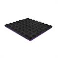 Speelplaatstegel donkerpaars EPDM 50x50x4,5cm