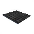Speelplaatstegel duifblauw EPDM 50x50x4,5cm (incl.pennen) 4x