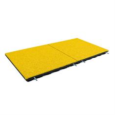 Speelplaatstegel EPDM geel 100x50x4,8cm