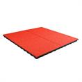 Speelplaatstegel EPDM koraalrood 100x50x4,8cm