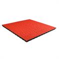 Speelplaatstegel flagstone EPDM koraalrood 100x50x4,8cm