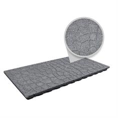 Speelplaatstegel flagstone grijs 100x50x4,8cm (incl.pennen)