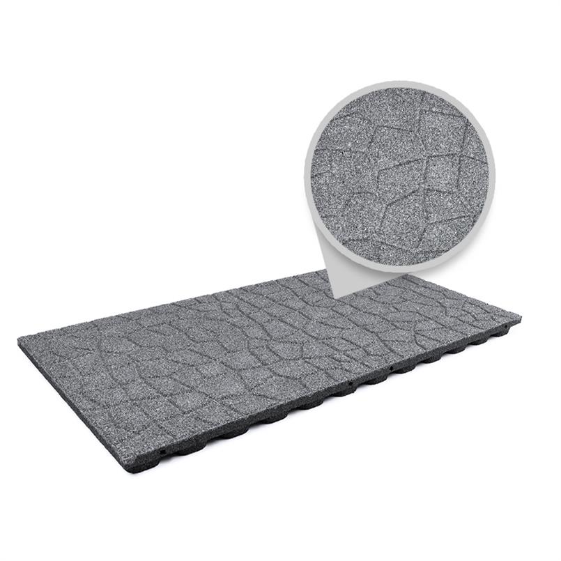 Speelplaatstegel flagstone grijs 100x50x4,8cm (inclpennen)