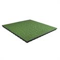 Speelplaatstegel flagstone groen 100x50x4,8cm (inclpennen)