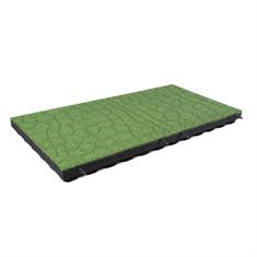Speelplaatstegel flagstone groen 100x50x7cm