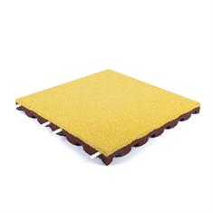 Speelplaatstegel geel 50x50x4,5cm