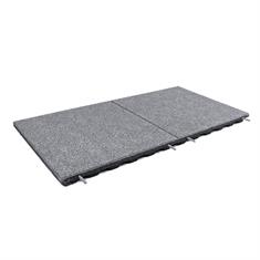 Speelplaatstegel grijs 100x50x4,8cm (inclpennen)