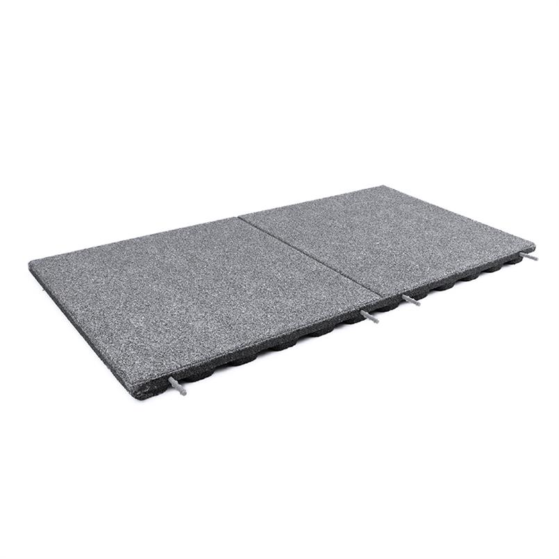 Speelplaatstegel grijs 100x50x4,8cm (inclpennen)
