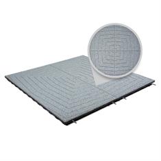Speelplaatstegel grijs design 100x100x4,8cm
