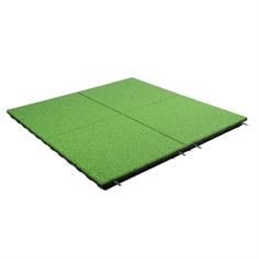 Speelplaatstegel groen 100x100x4,8cm