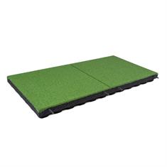 Speelplaatstegel groen 100x50x7cm