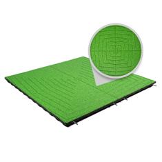 Speelplaatstegel groen design 100x100x4,8cm