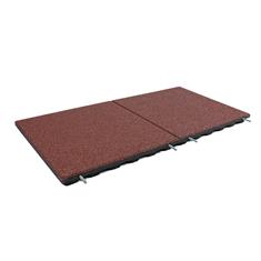 Speelplaatstegel rood 100x50x4,8cm