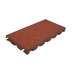 Speelplaatstegel rood 50x25x4,5cm