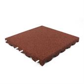 Speelplaatstegel rood 50x50x4,5cm