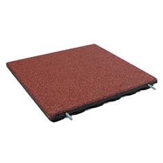 Speelplaatstegel rood 50x50x4,8cm